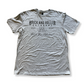 Brick and Holler Outdoors t-shirt with graphics in Gray